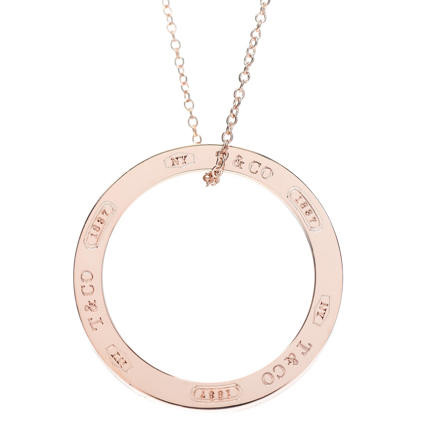 Rubedo 1837 Circle Pendant Necklace
