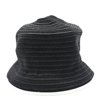 Chanel Cotton Viscose CC Bucket Hat M Black 5 of 8