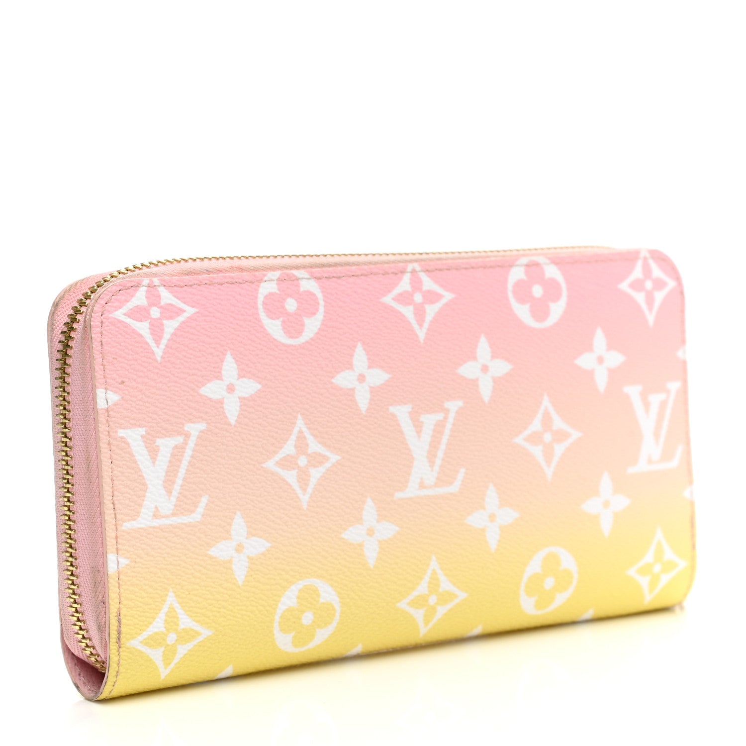 Louis Vuitton Monogram Giant By The Pool Zippy Wallet Light Pink 3 of 13
