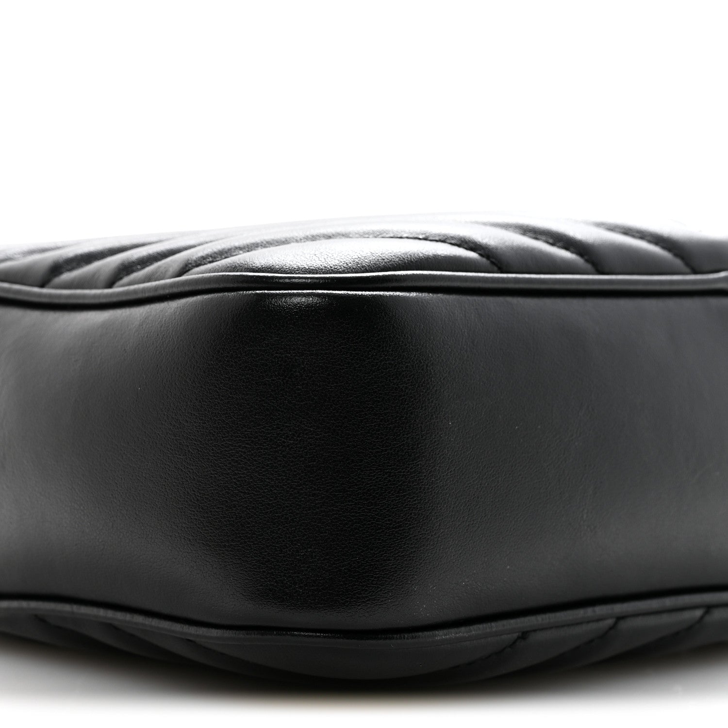 Saint Laurent Calfskin Matelasse Monogram Lou Camera Bag Black 9 of 12