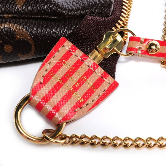 Louis Vuitton Monogram Trunks and Locks Mini Pochette Accessories 8 of 8
