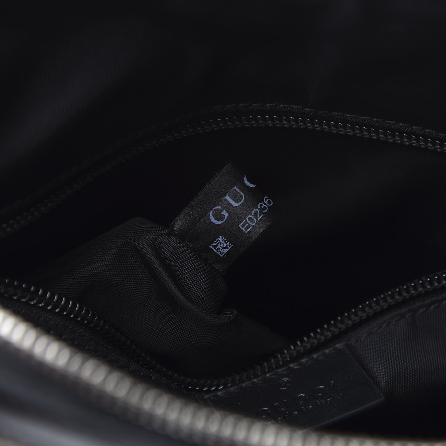 Gucci GG Supreme Monogram Web Messenger Bag Black 7 of 10