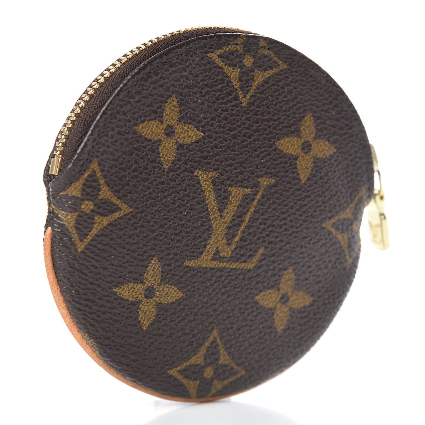 Monogram Round Coin Purse