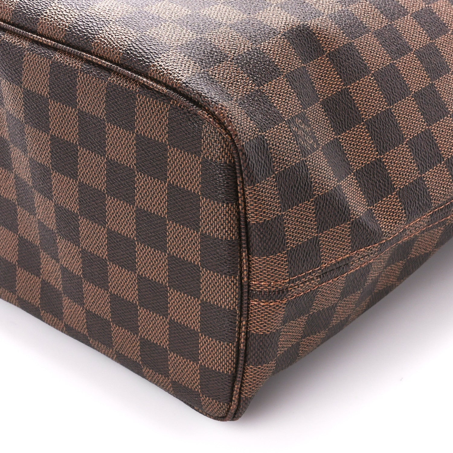Louis Vuitton Damier Ebene Neo Neverfull MM Rose Ballerine 16 of 16