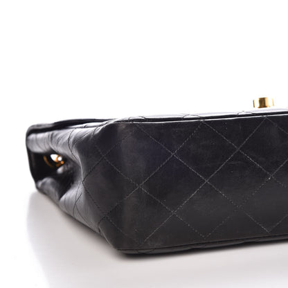 Chanel Lambskin Quilted Jumbo Single Flap Black 9 of 16