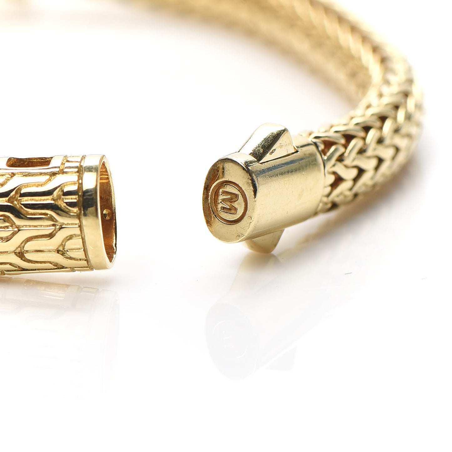 18K Yellow Gold Asli Classic Chain Link Bracelet