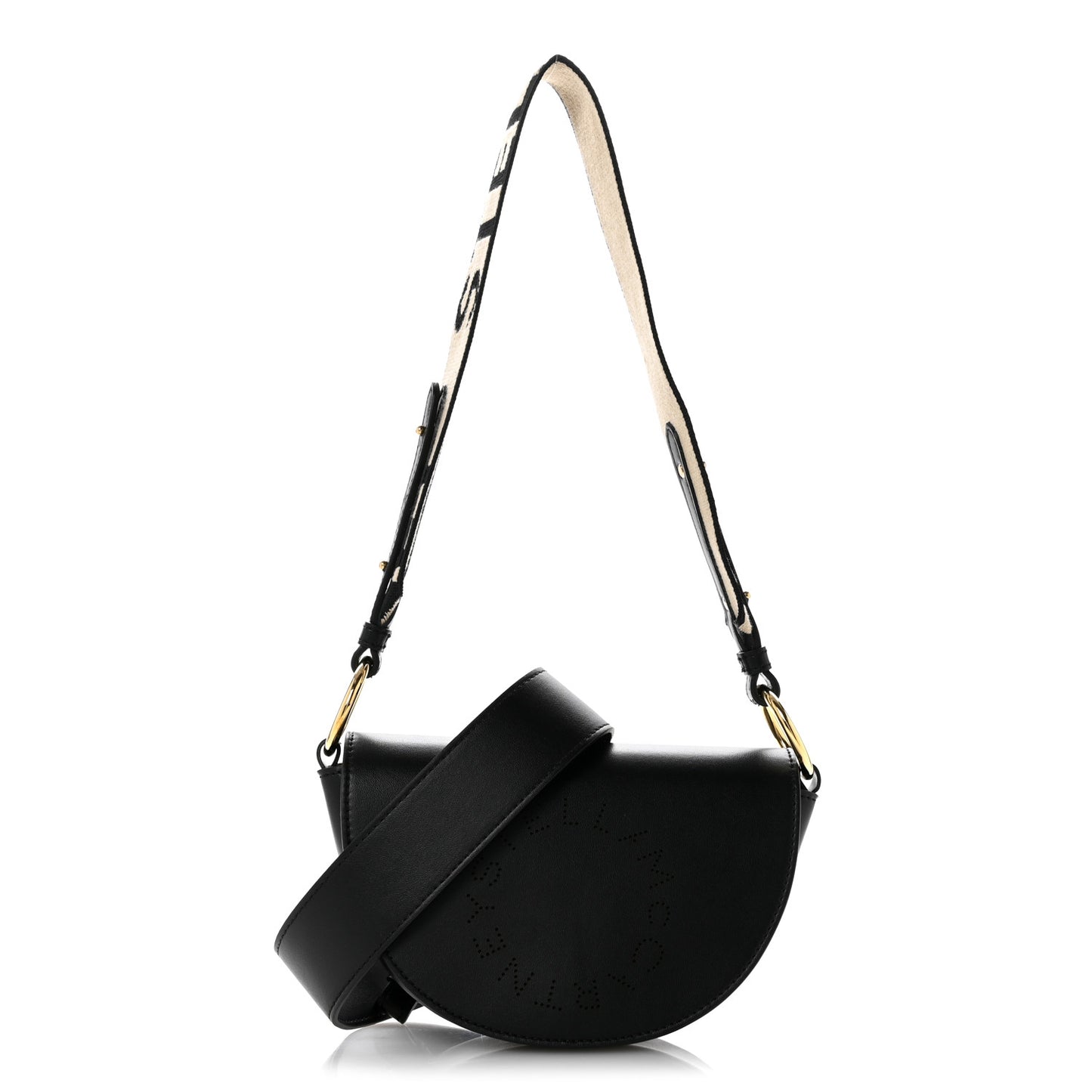 Eco Soft Alter Nappa Perforated Logo Mini Marlee Black