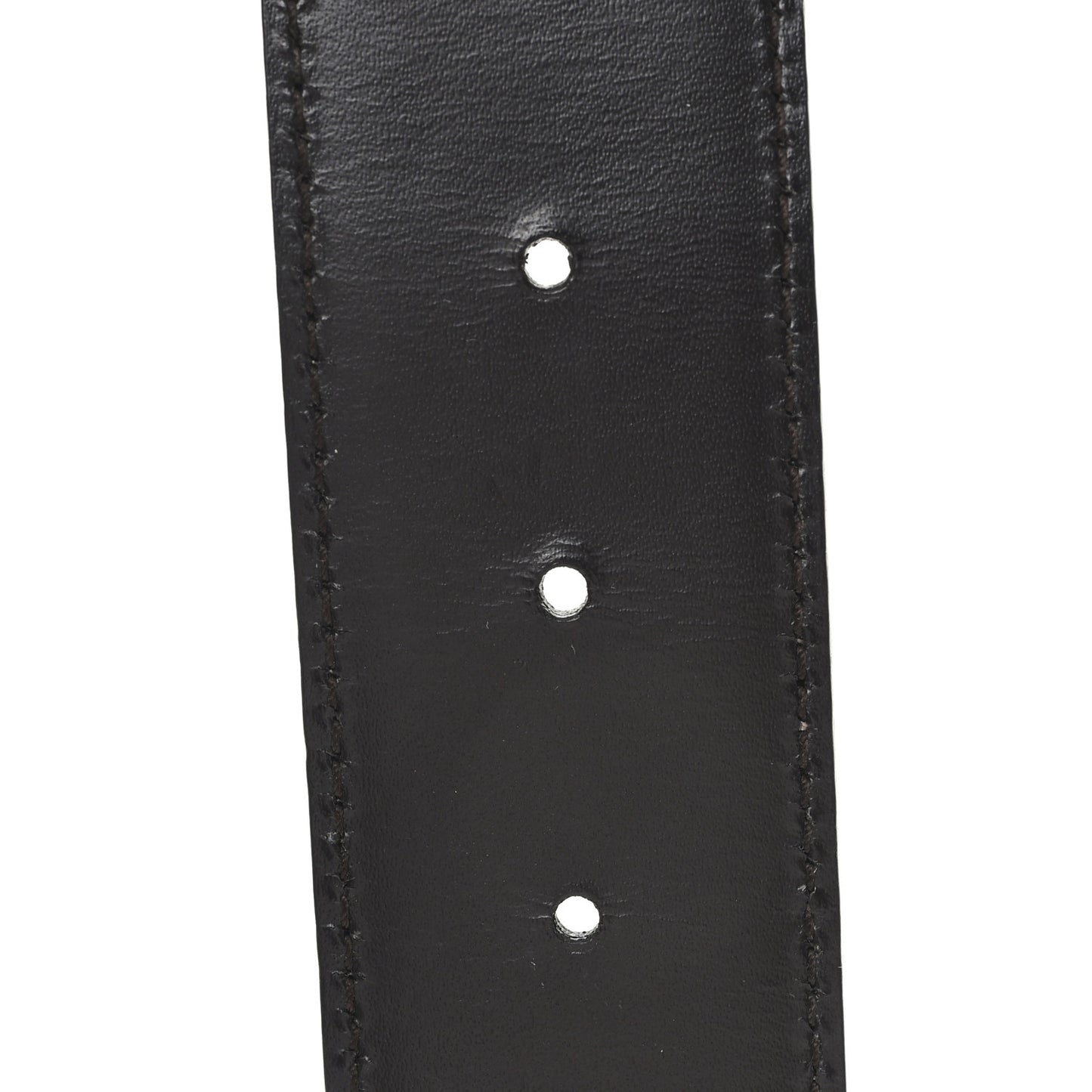 Guccissima Signature Interlocking G 37mm Belt  85 34 Mystic White