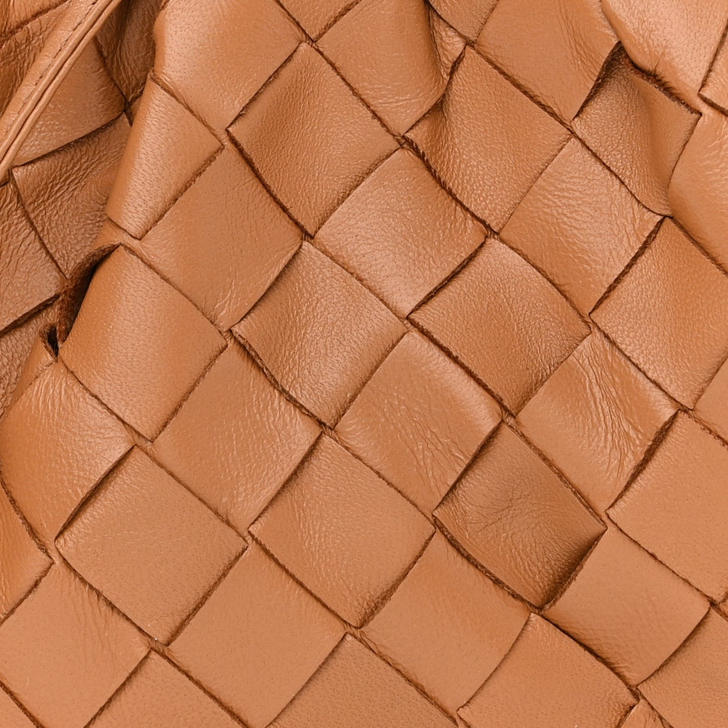 Nappa Intrecciato The Mini Pouch Carmel