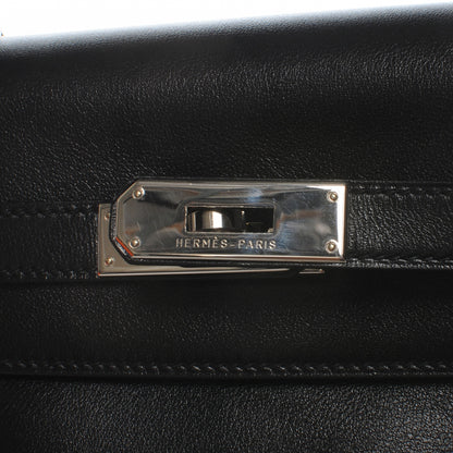Hermes Swift Leather Kelly 35 Black 7 of 11