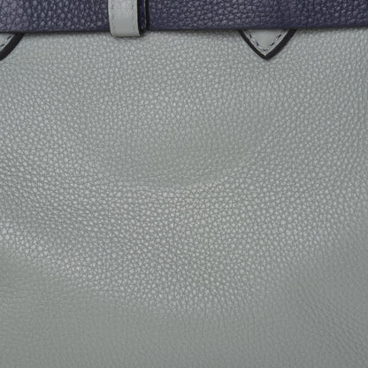 Burberry Soft Grain Calfskin Small Belt Bag Grey Blue 15 of 16