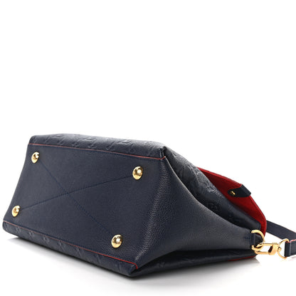Louis Vuitton Empreinte Georges MM Marine Rouge 10 of 13