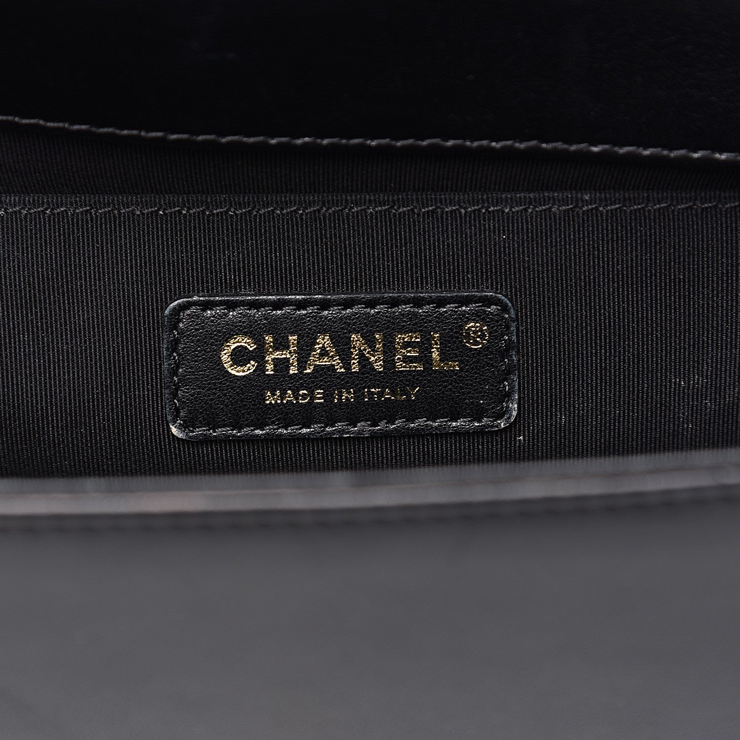 Chanel Lambskin Quilted Medium Boy Flap Black 5 of 17