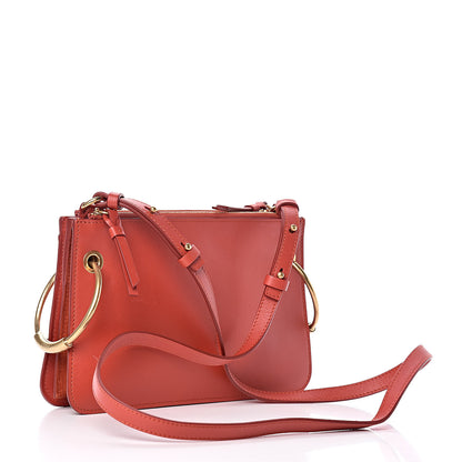 Chloe Calfskin Suede Mini Roy Bag Earthy Red 3 of 11
