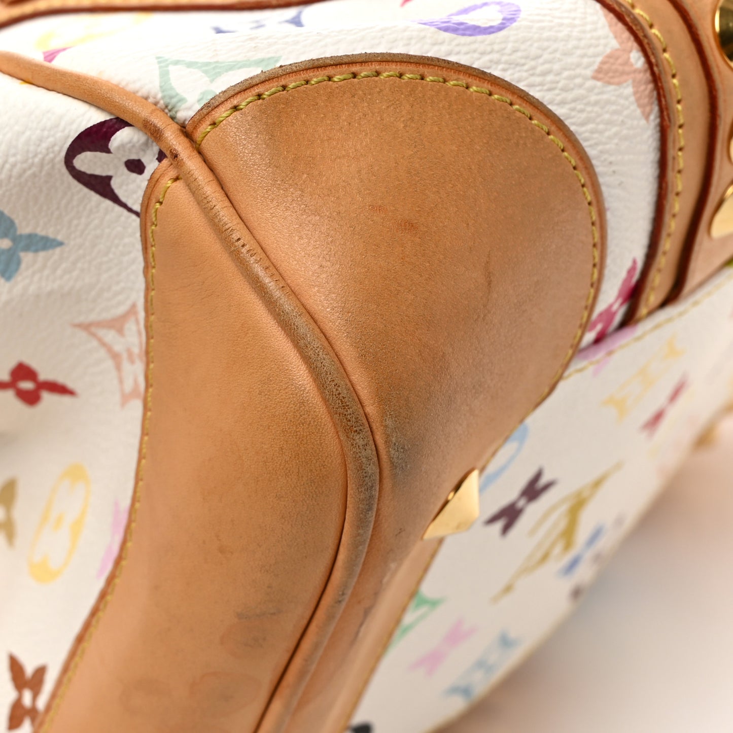 Monogram Multicolor Courtney MM White