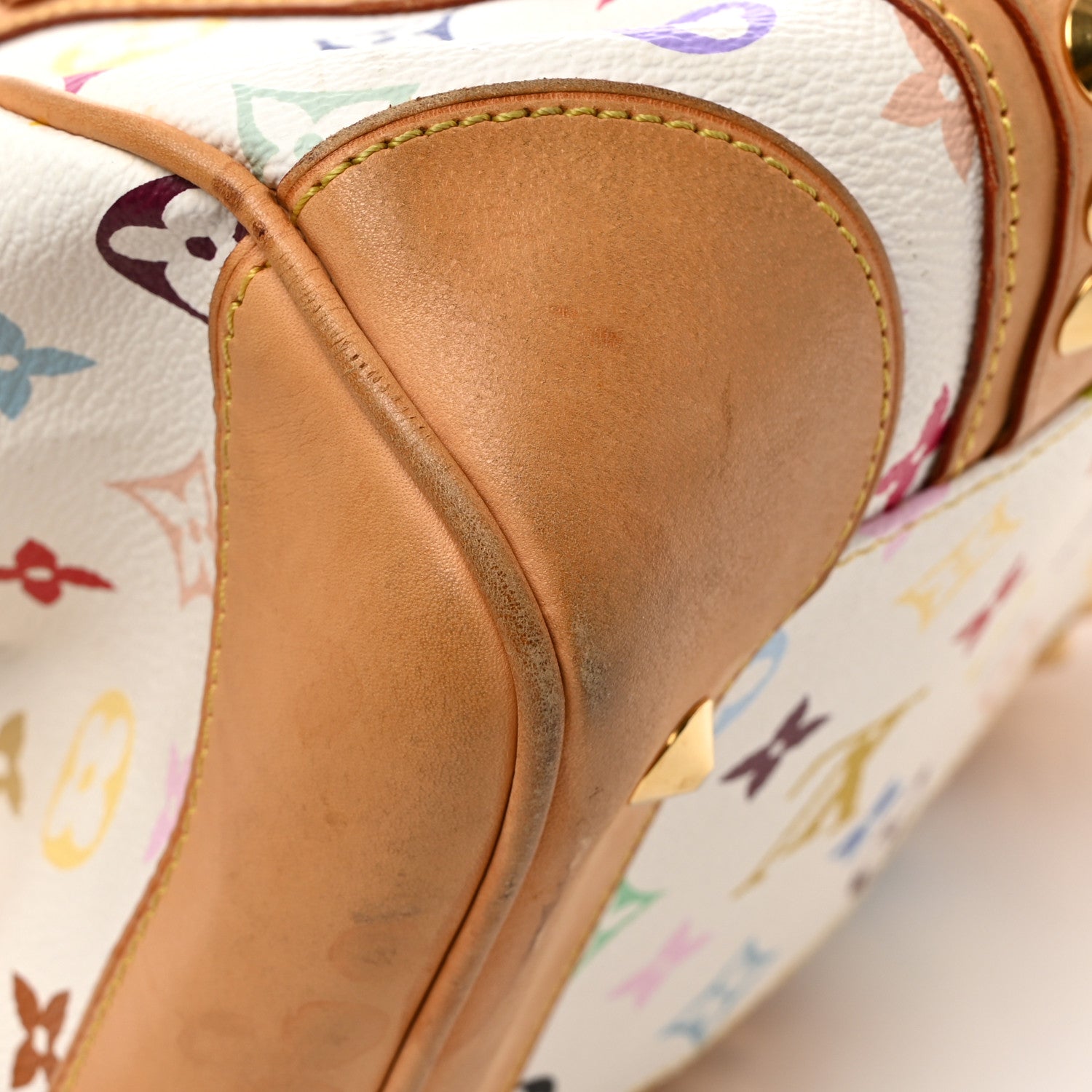 Louis Vuitton Monogram Multicolor Courtney MM White 13 of 13