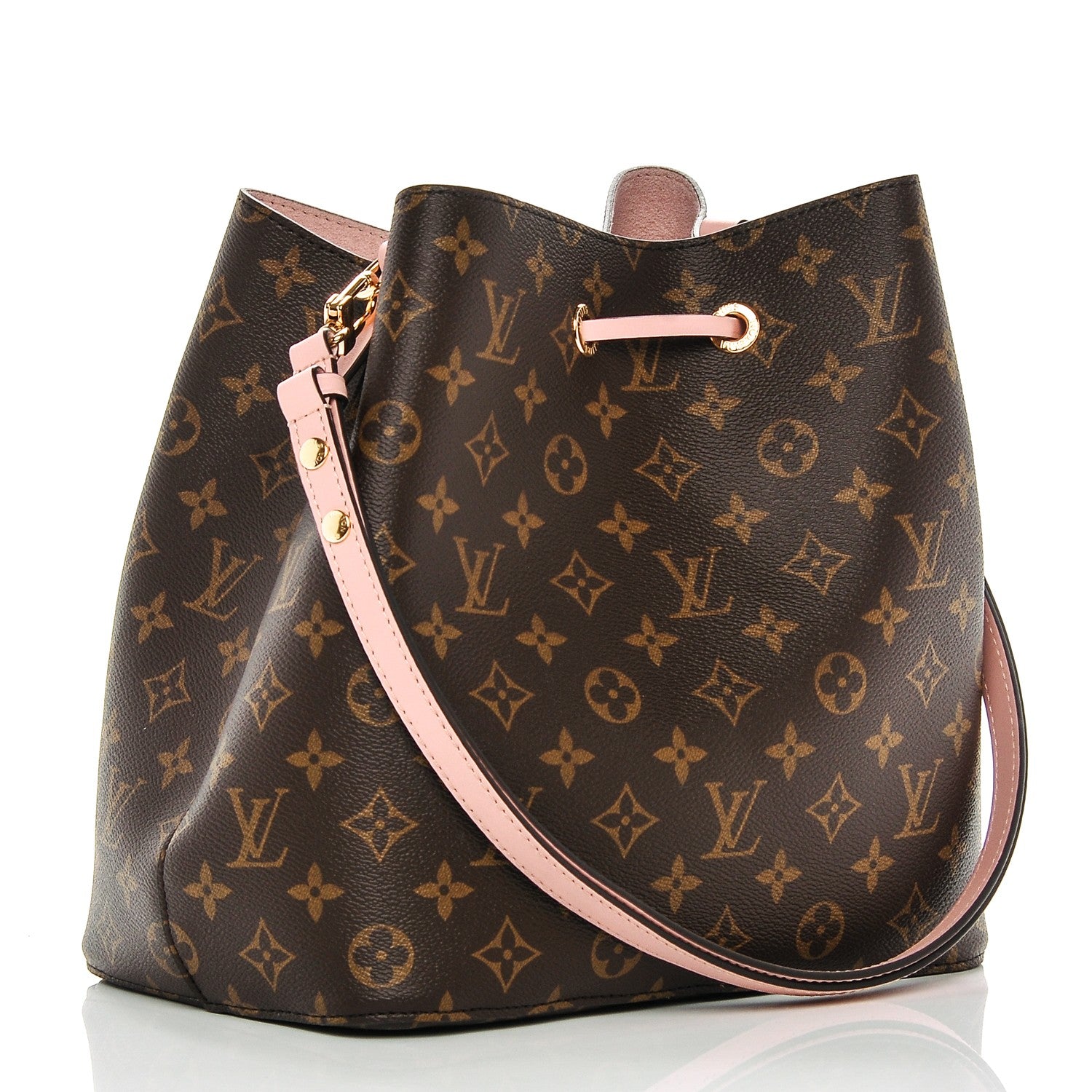Louis Vuitton Monogram Neonoe MM Rose Poudre 3 of 6