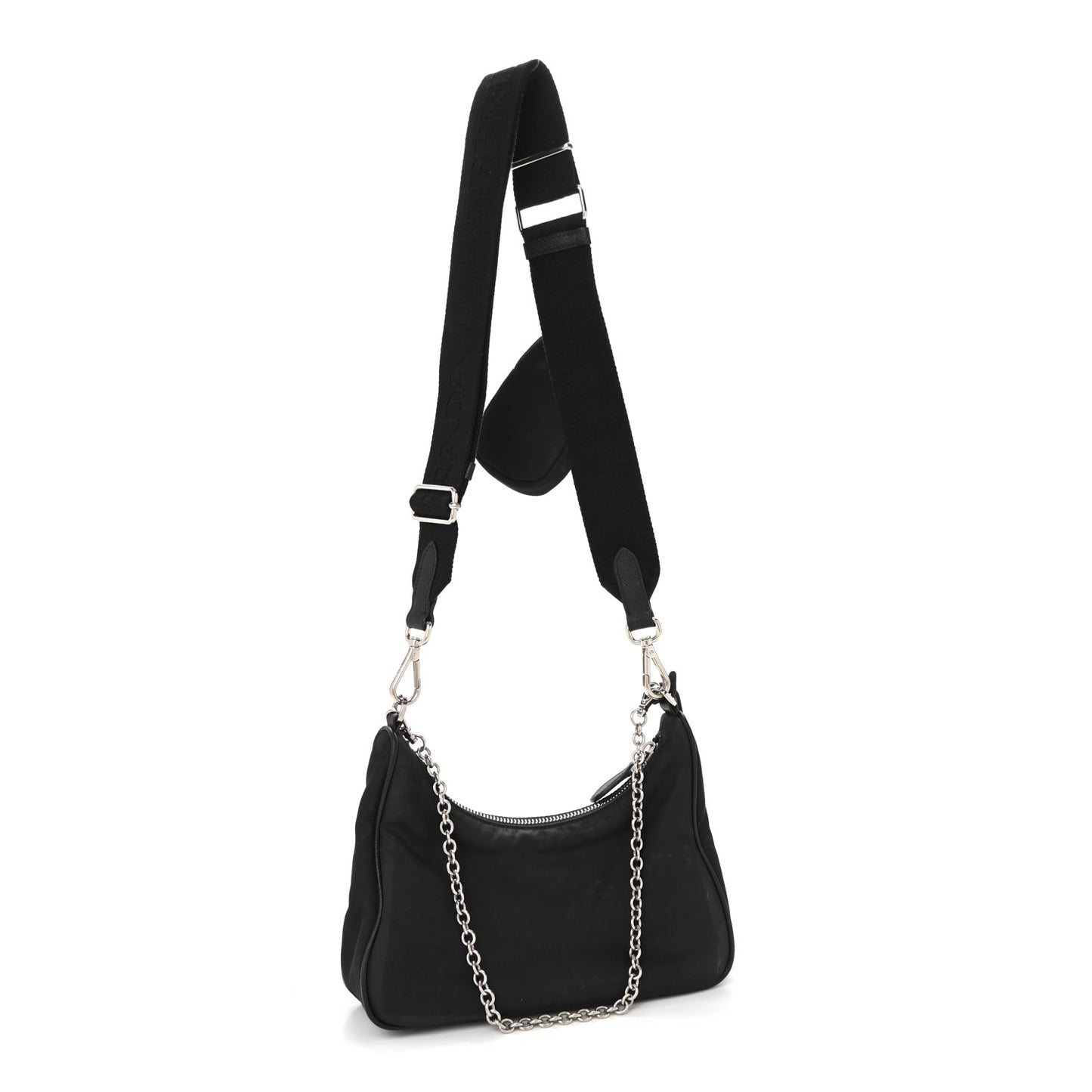 Nylon Re-Edition 2005 Shoulder Bag Black