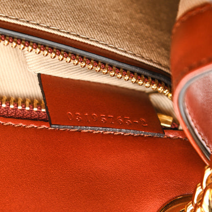 Chloe Shiny Calfskin Medium Annie Shoulder Bag Whiskey 7 of 12
