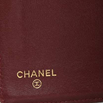 Chanel Caviar Quilted Yen Wallet Black 6 of 16