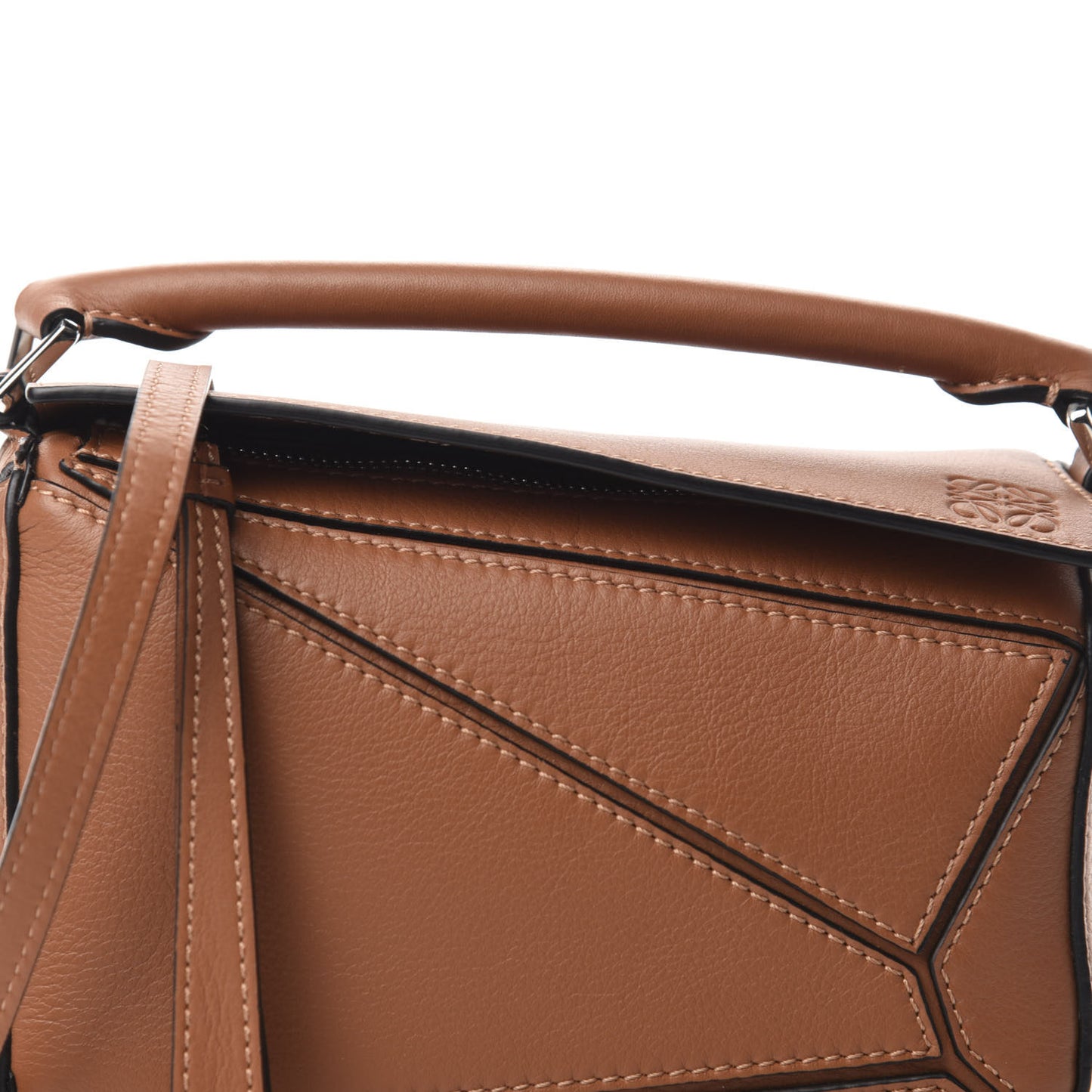 Calfskin Mini Puzzle Bag Tan