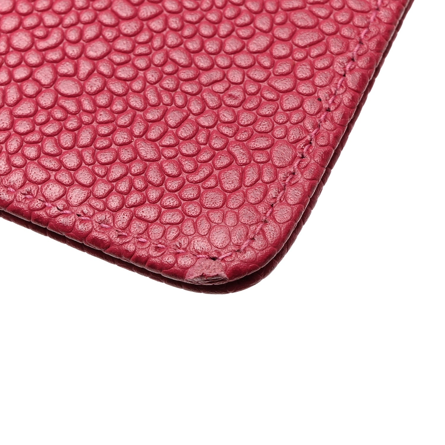 Chanel Caviar CC Small Ring Agenda Planner Pink 9 of 9