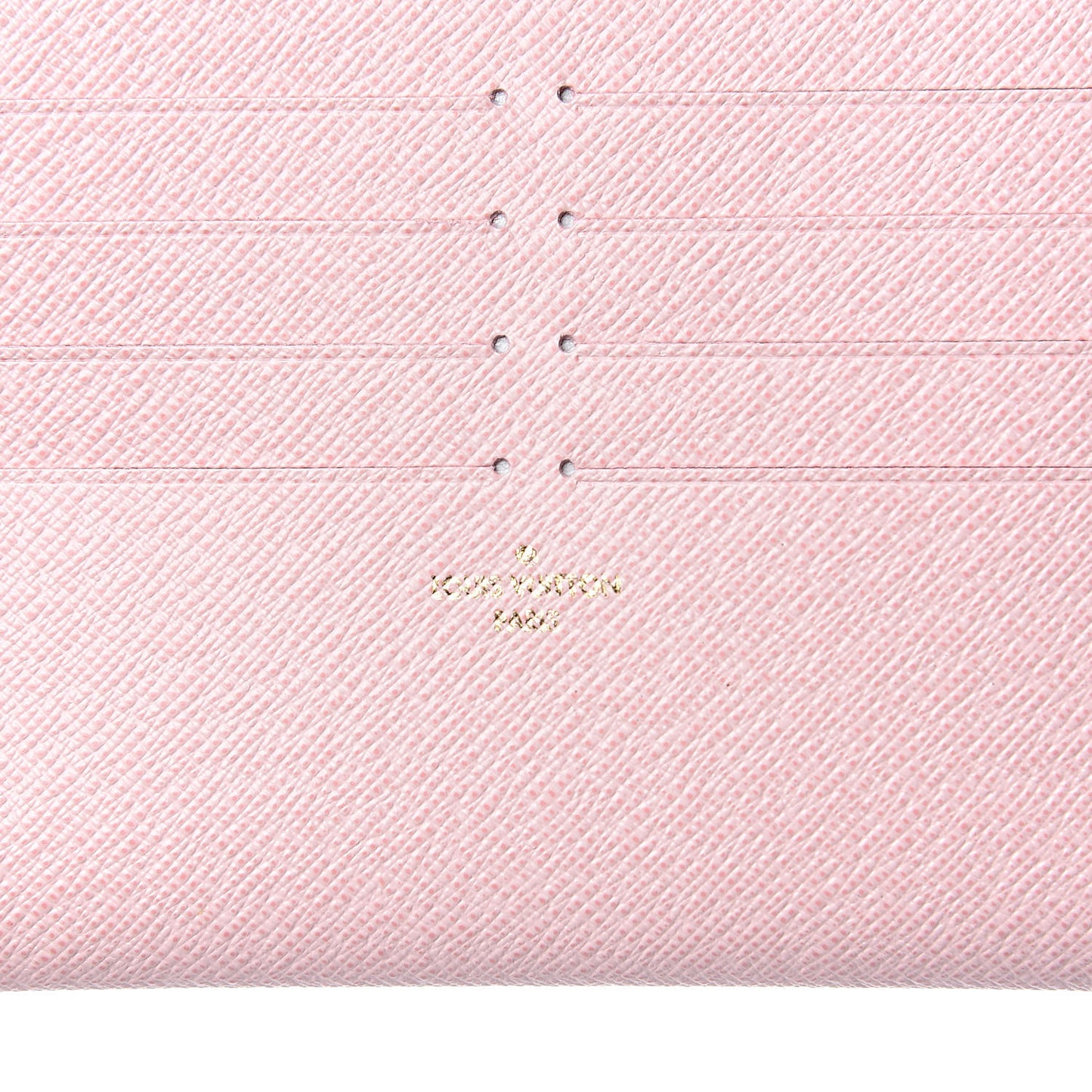 Calfskin Felicie Card Holder Insert Rose Ballerine