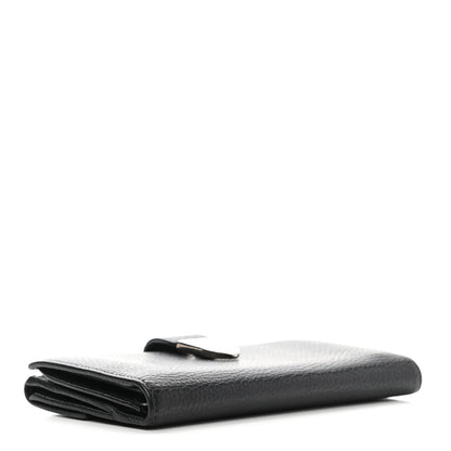Gucci Pebbled Calfskin Continental Wallet Black 4 of 8