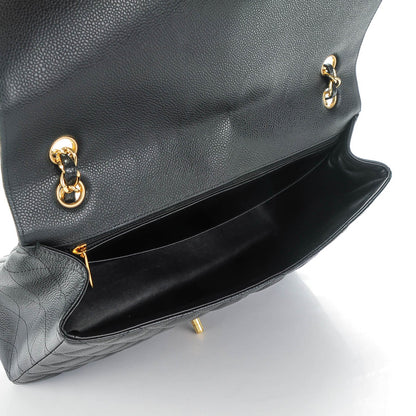 Chanel Caviar Quilted Maxi Single Flap Black 6 of 8