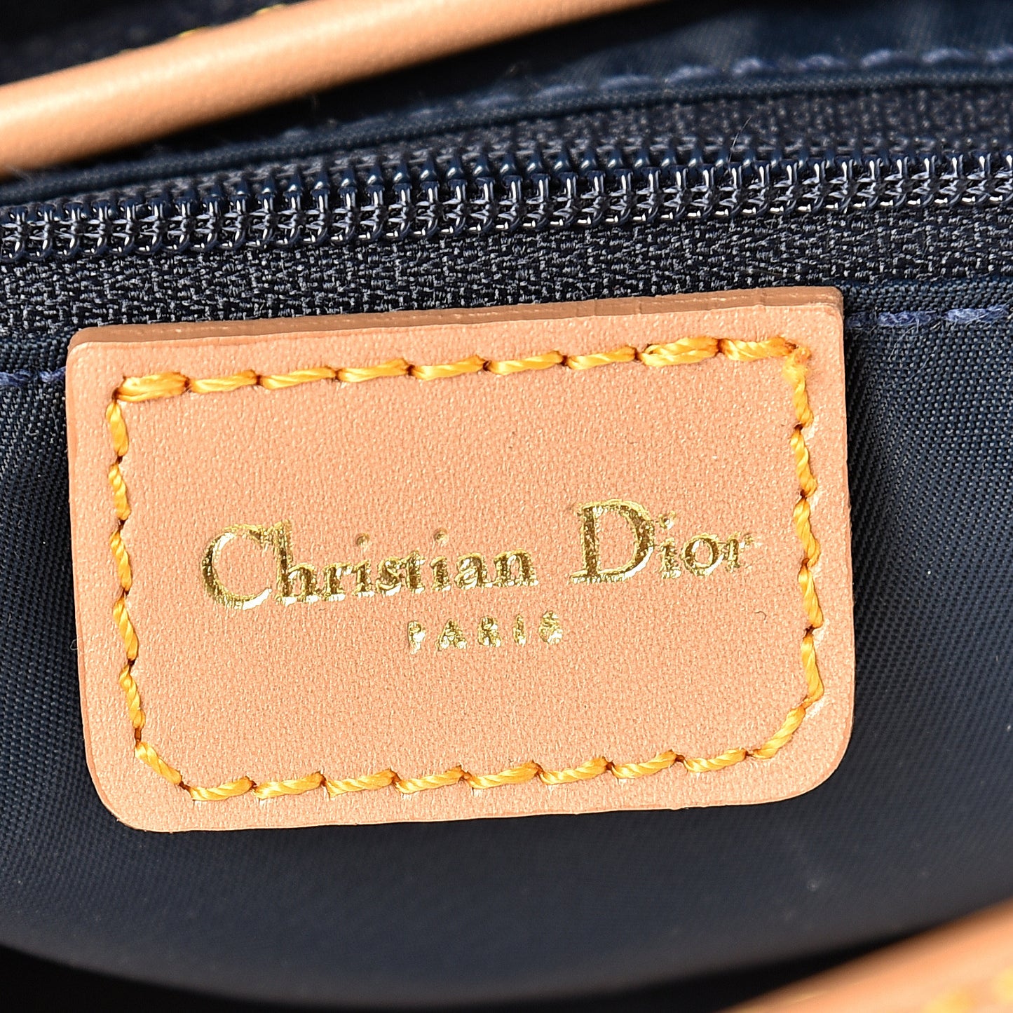 Denim Calfskin Saddle Bag Blue