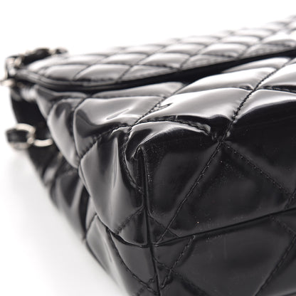 Chanel Vinyl Quilted In the Business Flap Bag Black 8 of 16