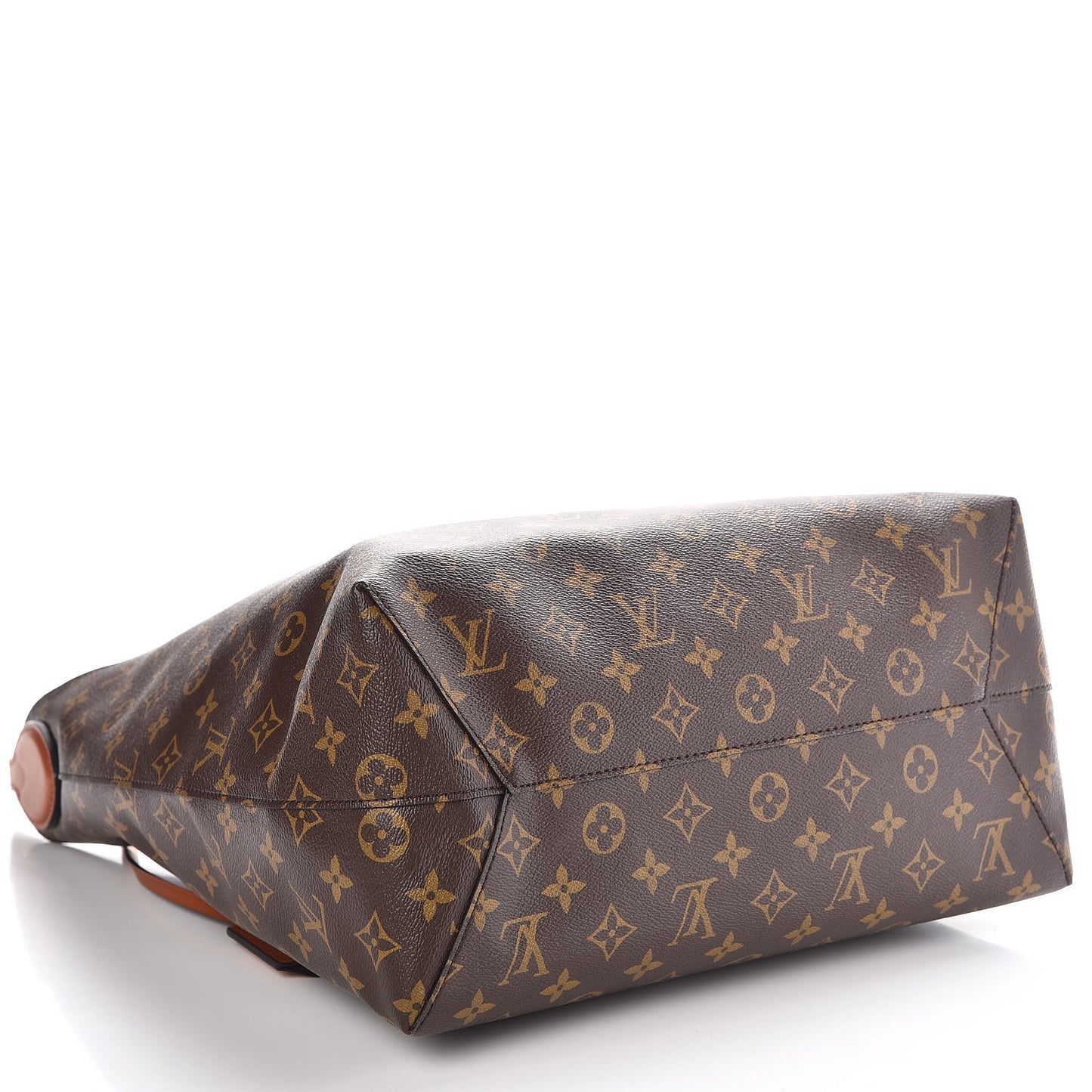 Monogram Flower Hobo Caramel