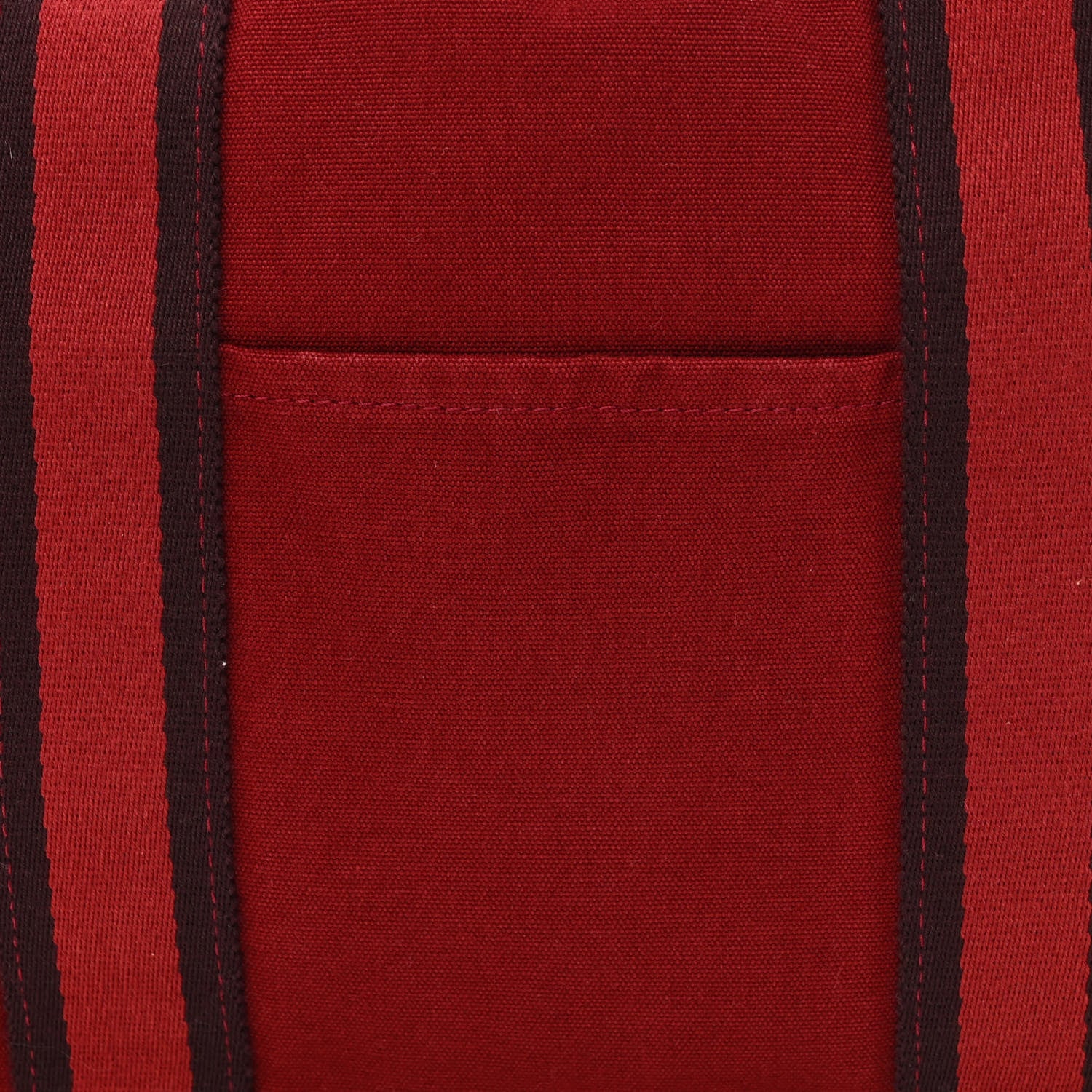 Hermes Canvas Fourre Tout MM Red 7 of 10