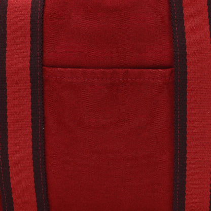 Hermes Canvas Fourre Tout MM Red 7 of 10