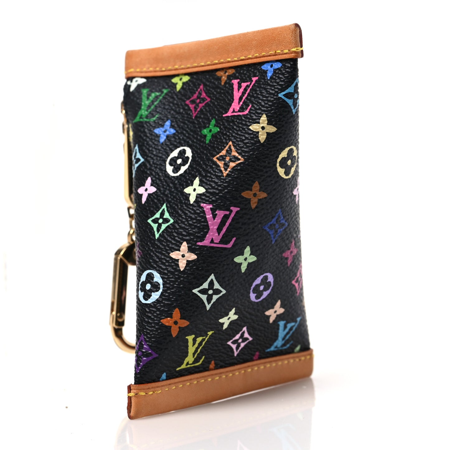Monogram Multicolor Berlingot Coin Purse Black