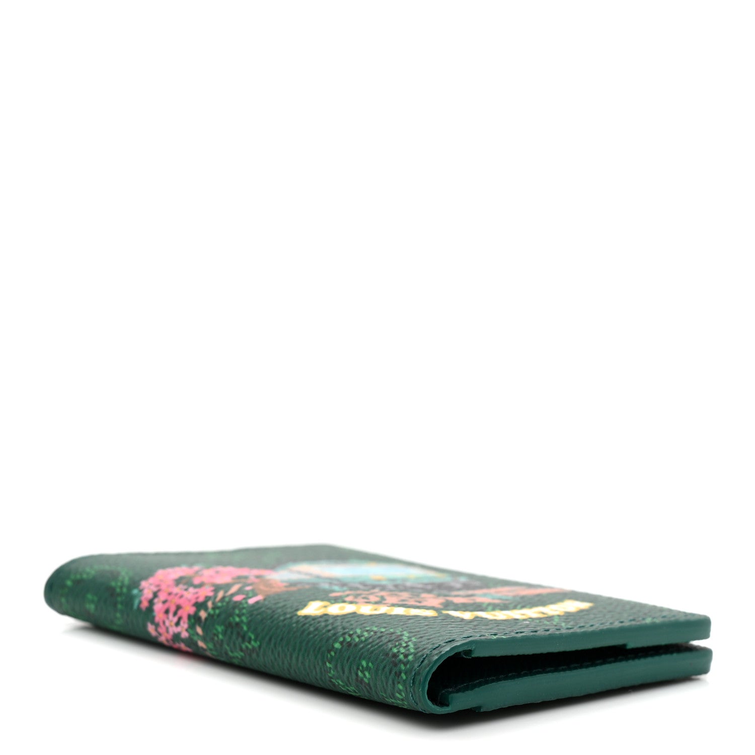 Louis Vuitton Monogram Paris Tokyo Pocket Organizer Green 4 of 6