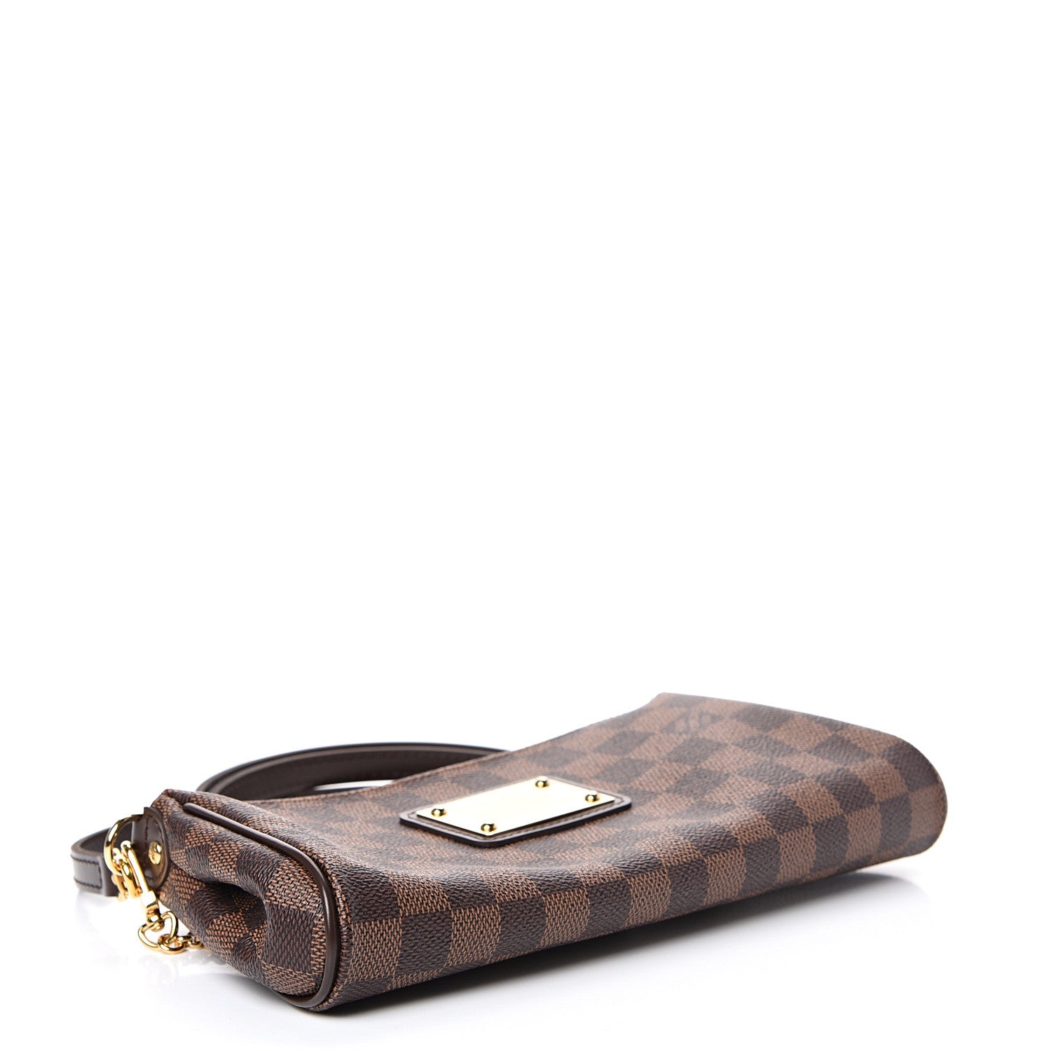 Louis Vuitton Damier Ebene Eva Clutch 3 of 10