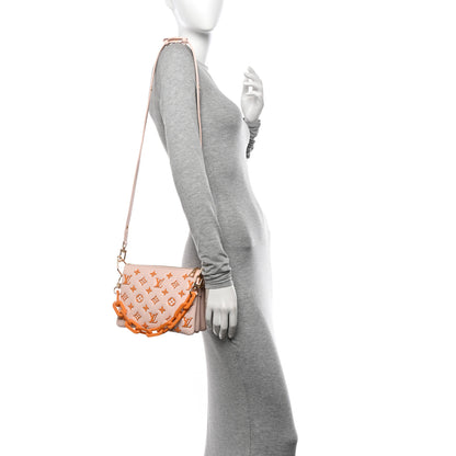 Louis Vuitton LV x SY Lambskin Monogram Coussin BB Pearl 2 of 9
