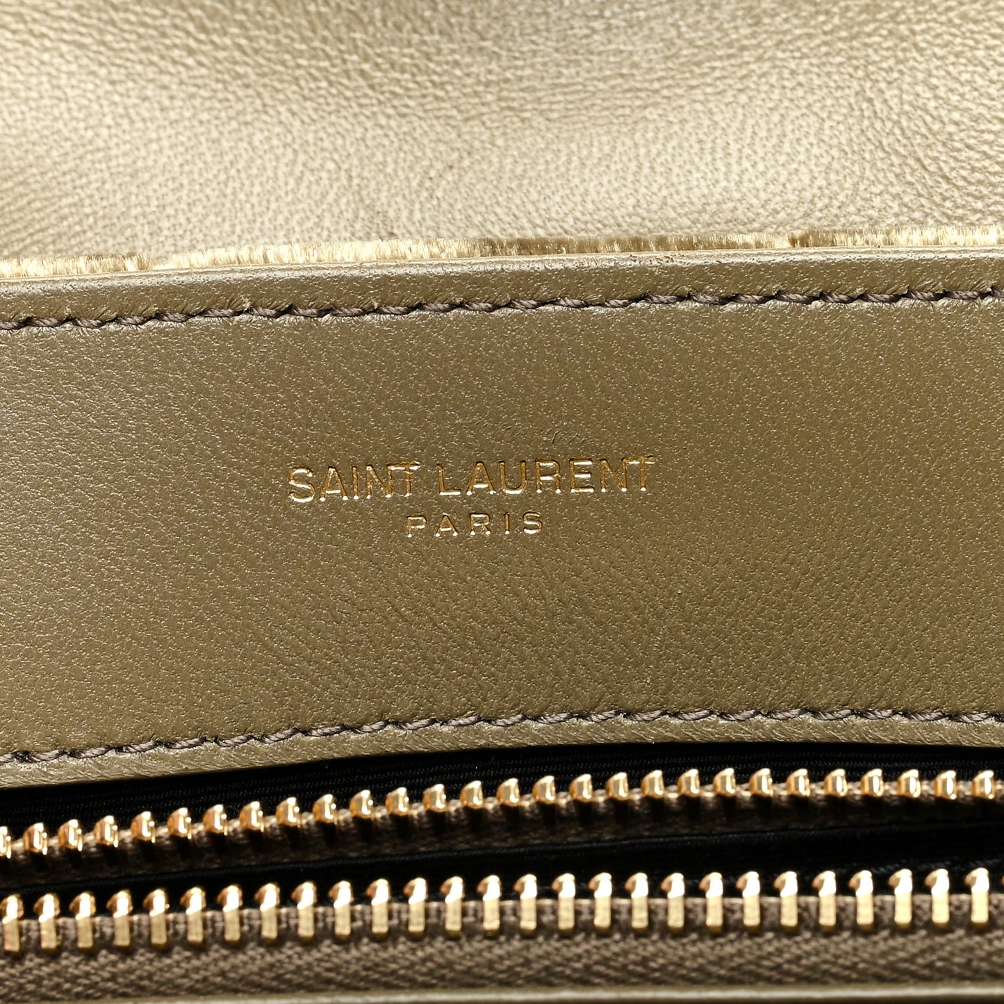 Velvet Y Quilted Monogram Small Loulou Chain Satchel Dark Vintage Olive