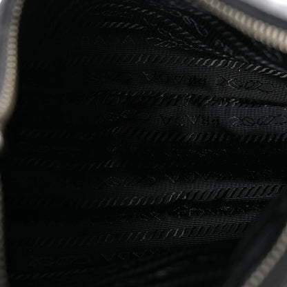 Prada Tessuto Nylon Saffiano Mini Re-Edition 2005 Bag Black 5 of 14
