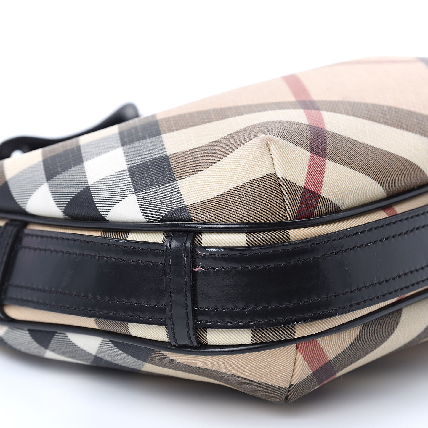 Nova Check Shoulder Bag Black