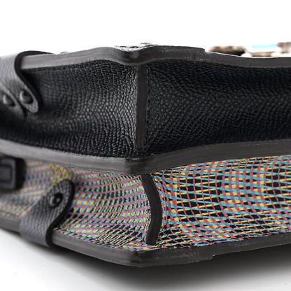 Louis Vuitton Calfskin Monogram LV Pop Trunk Clutch Blue 9 of 11