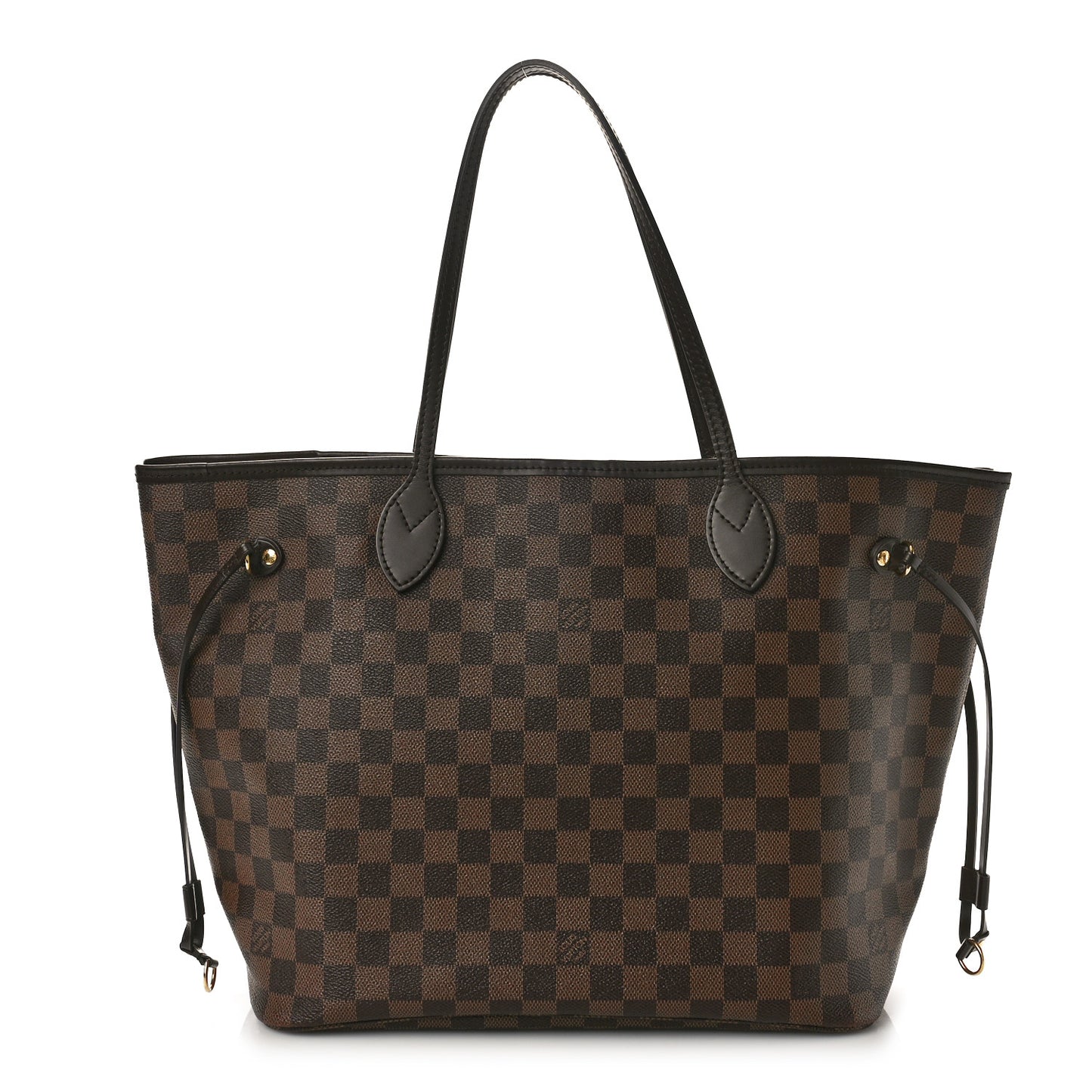 Damier Ebene Neo Neverfull MM Rose Ballerine