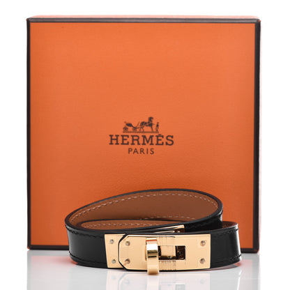 Hermes Box Kelly Double Tour Bracelet T2 Black 7 of 7