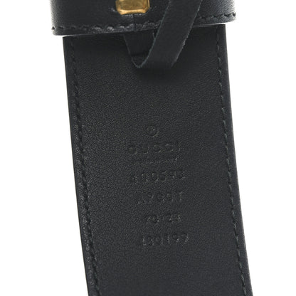 Gucci Calfskin Double G 40mm Belt 70 28 Black 4 of 5