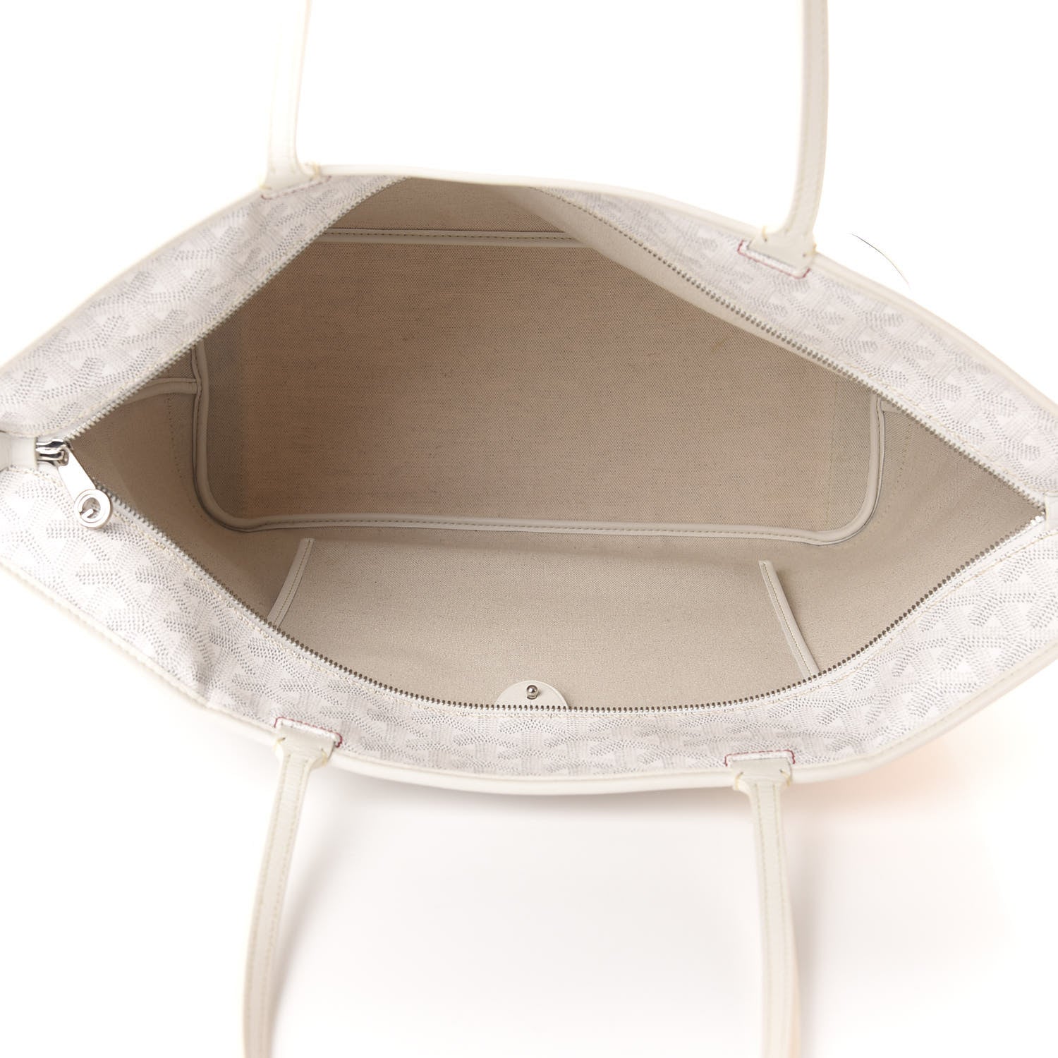 Goyard Goyardine Artois MM White 5 of 9