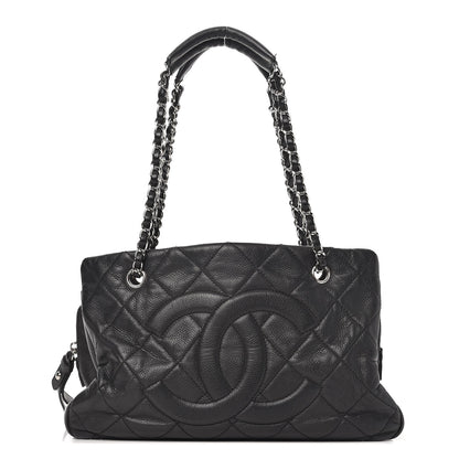 Chanel Caviar CC Timeless Tote Black 1 of 12