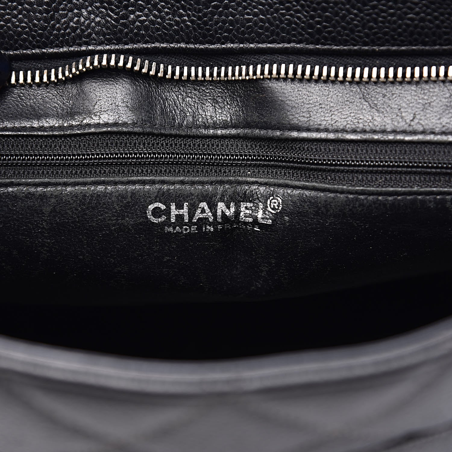Chanel Caviar Quilted Medallion Tote Black 6 of 16