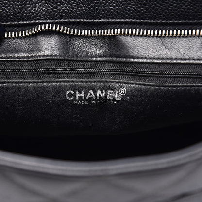 Chanel Caviar Quilted Medallion Tote Black 6 of 16