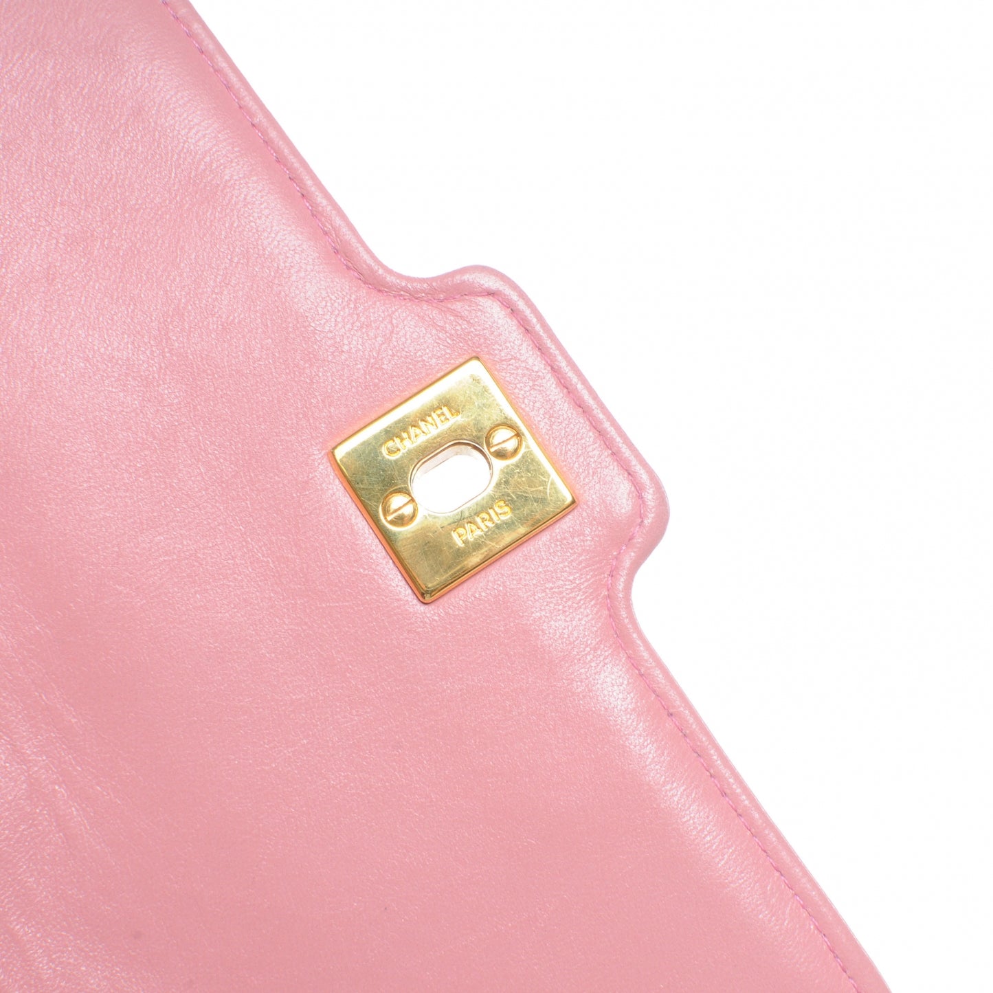 Lambskin Mini Flap Pink